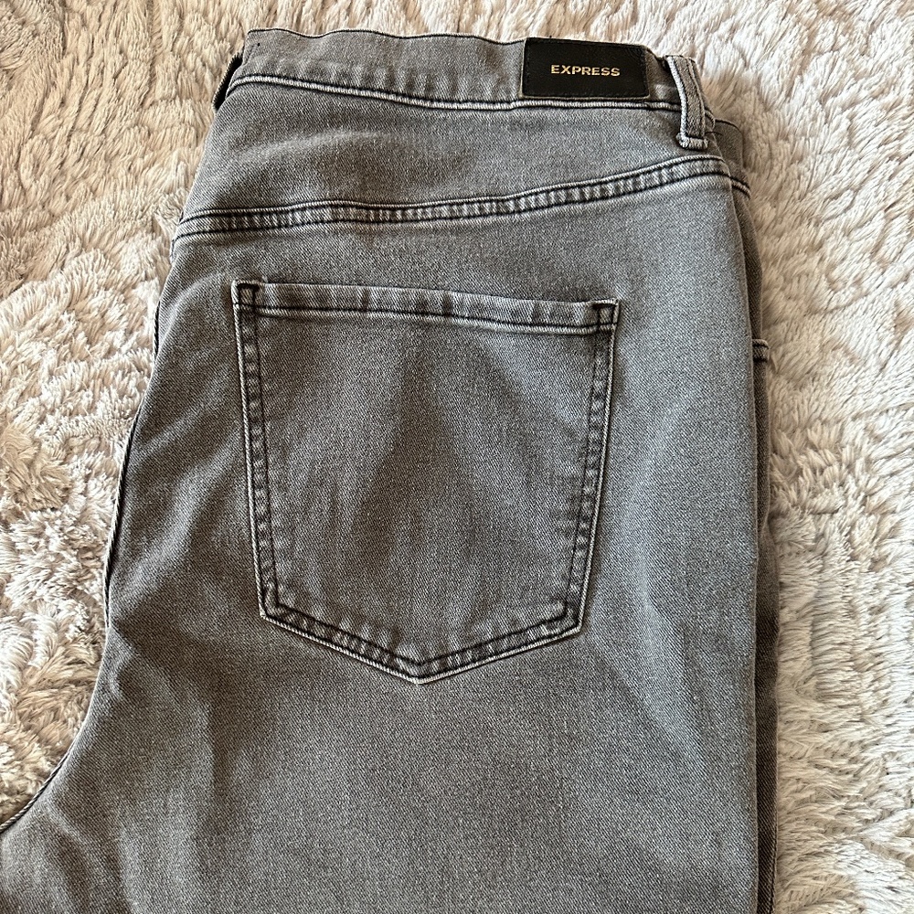 Express grey jeans